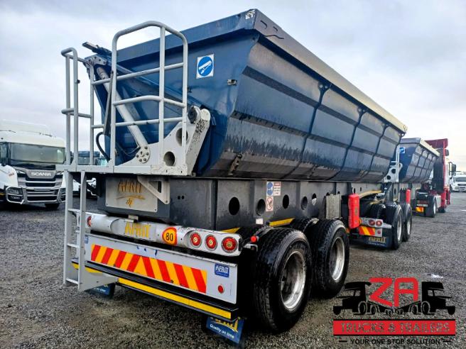 2022 AFRIT 40 CUBE SIDE TIPPER TRAILER #53201